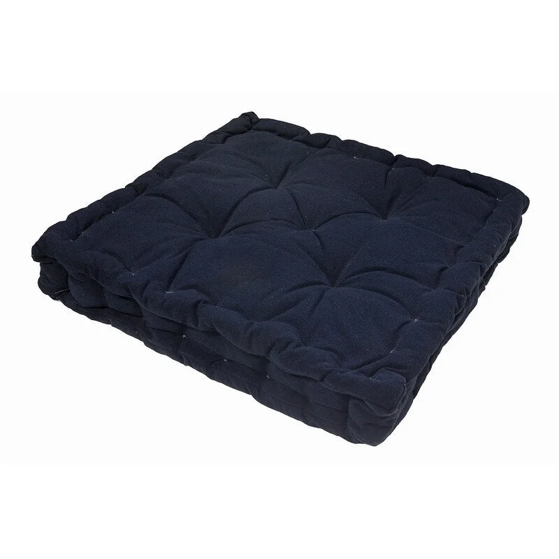 Box Cushion (16" X 16") (navy Blue) - Set Of 2