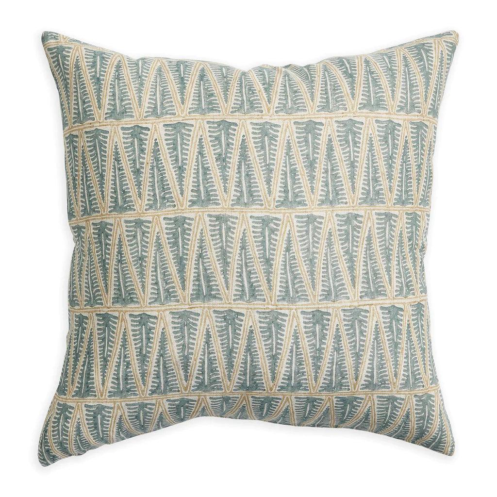 Milos Oak Celadon Linen Cushion