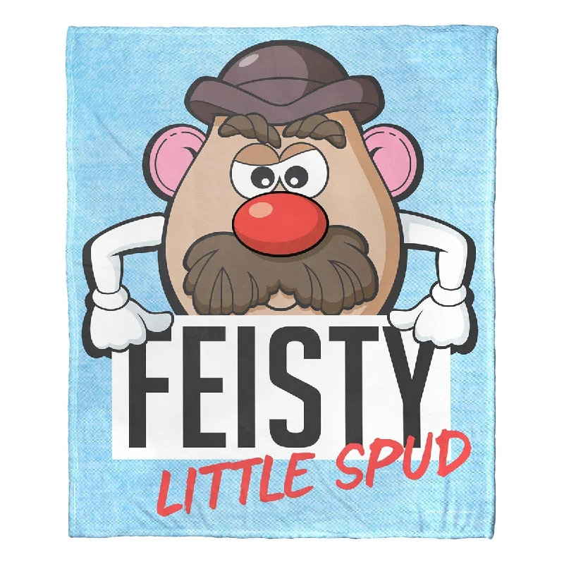 Hasbro Potato Head Feisty Little Spud Silk Touch Throw Blanket