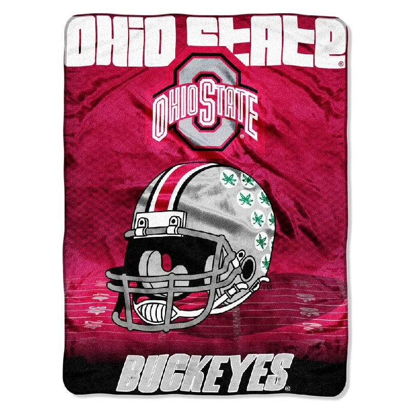 Ohio State Overtime Micro Fleece Throw Blanket