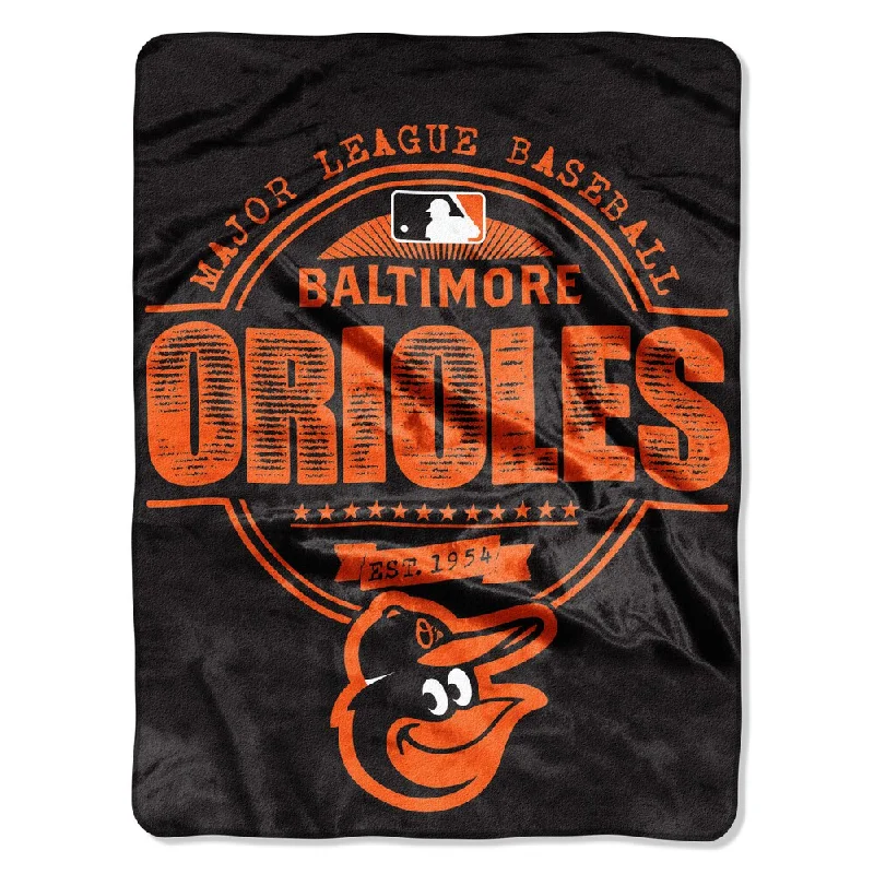 Orioles Structure Micro Throw Blanket