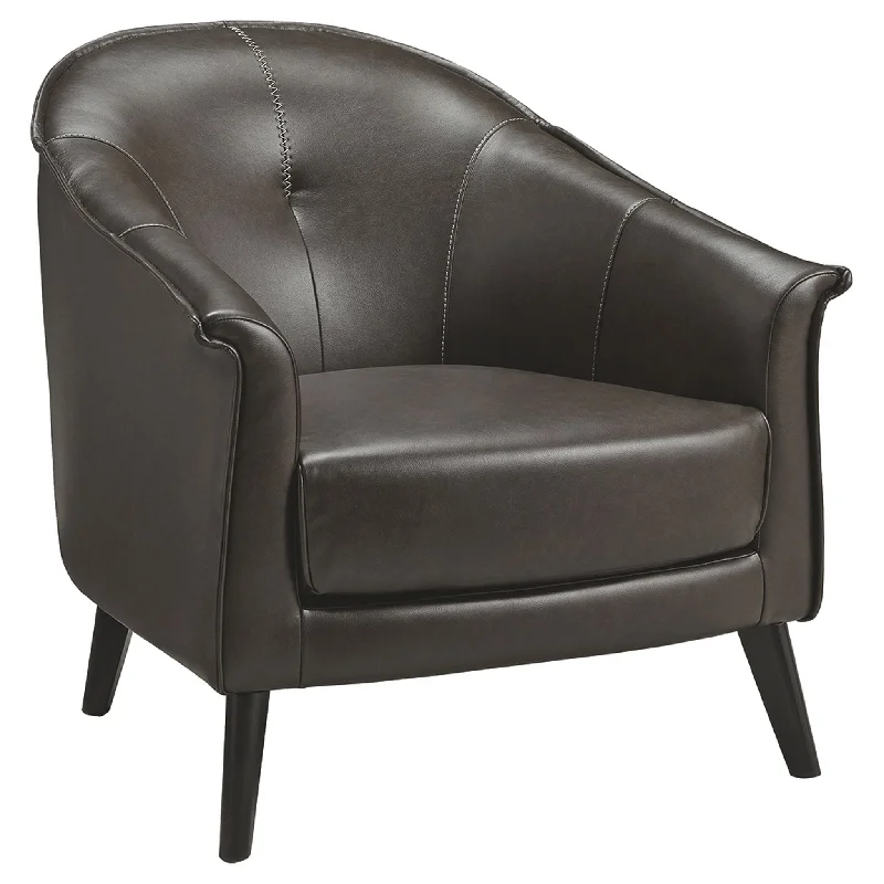 Brickham Accent Chair - Dark Brown