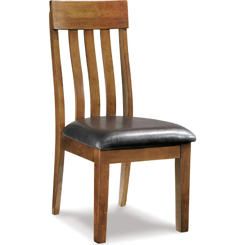 Ralene Side Chair - Medium Brown - (D594-01)