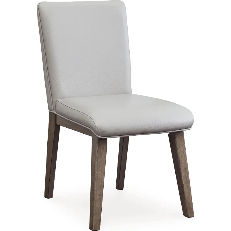 Loyaska Dining Chair - Grayish Brown - (D789-01)