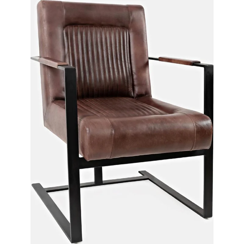 Maguire Accent Chair - Dark Sienna