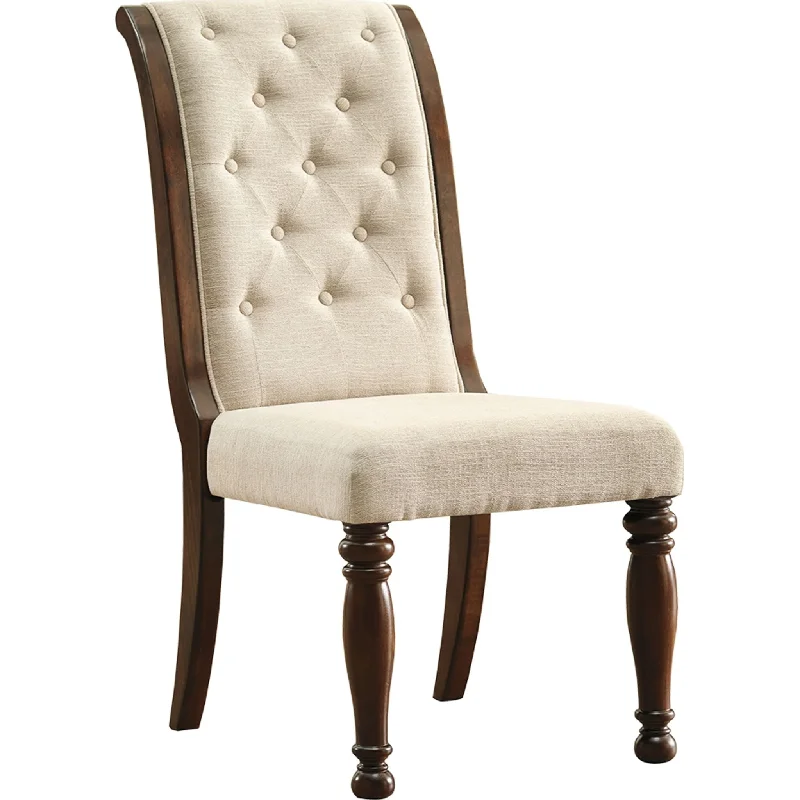 Porter Side Chair - Rustic Brown - (D697-04)