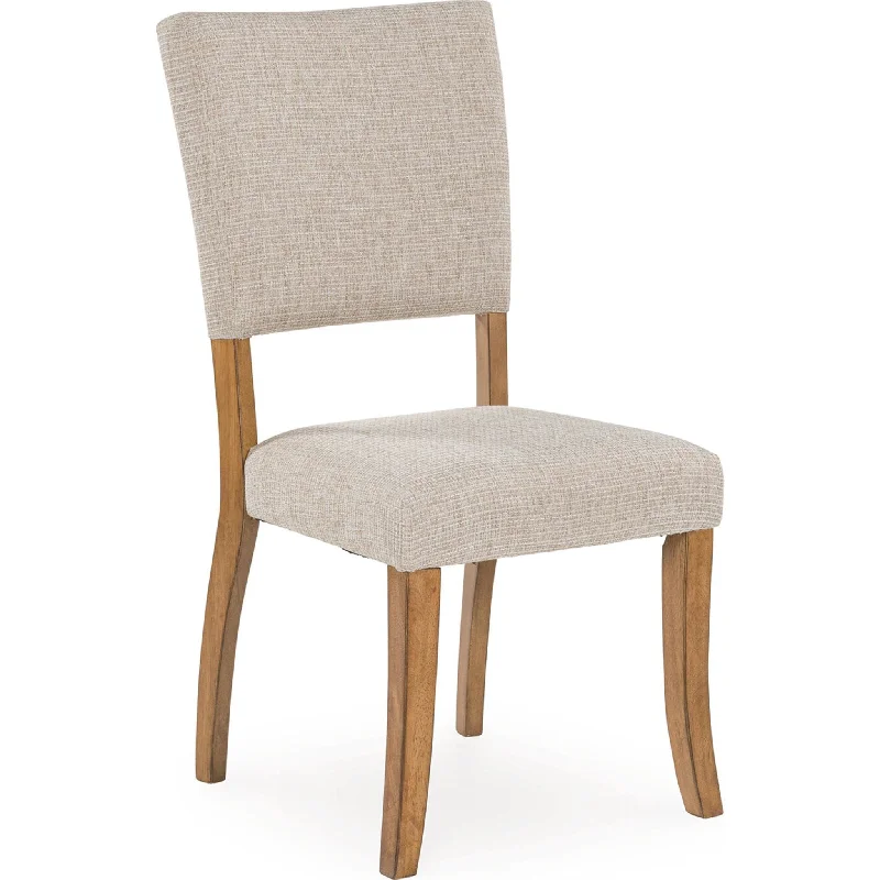 Rybergston Dining Chair - Light Brown - (D601-01)