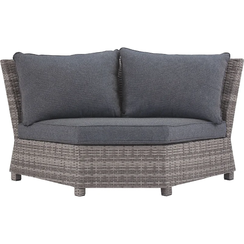 Salem Beach Corner Chair - Gray