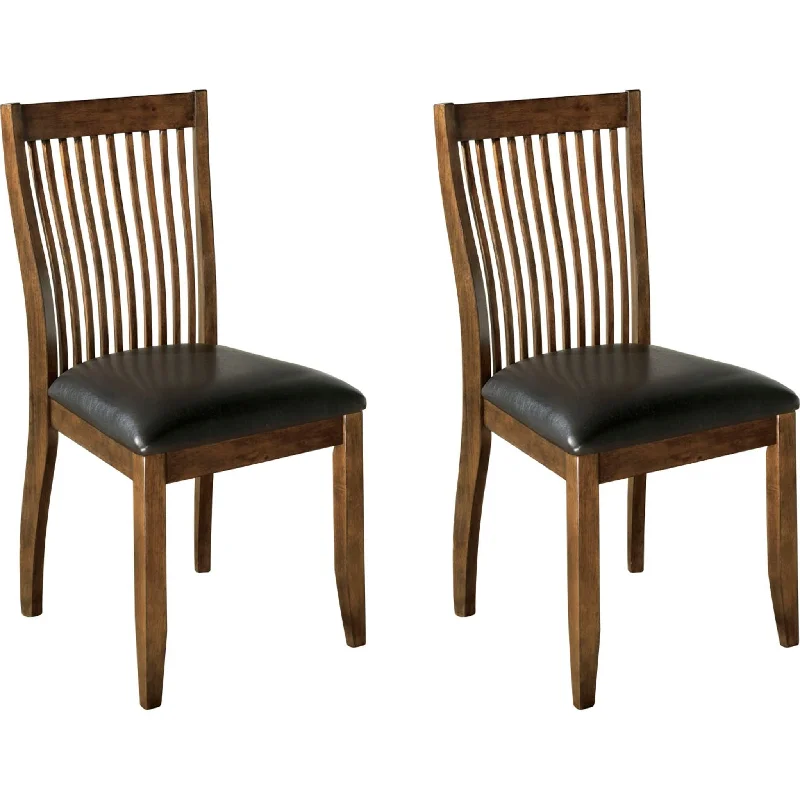 Stuman 2 Dining Chairs - Medium Brown - (PKG000080)