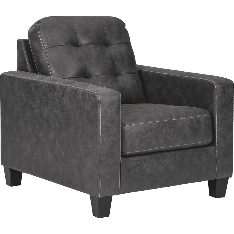 Venaldi Chair - Gunmetal